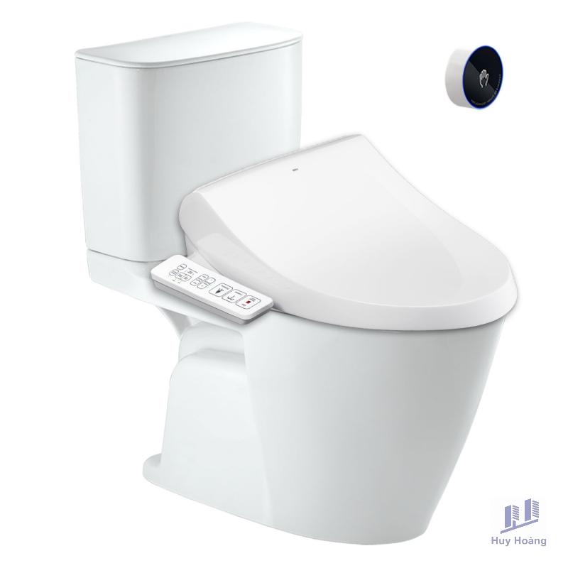 Bồn Cầu INAX ACT-602/CW-H17VN Nắp Điện Tử Xả Cảm Ứng